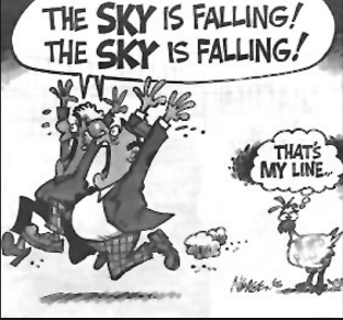 The Sky Is Falling Business of Software